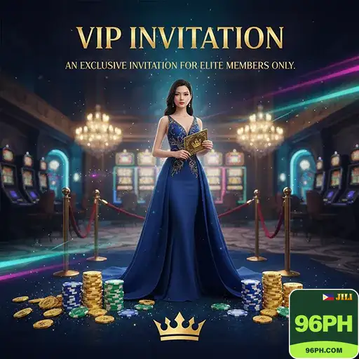 96ph VIP rewards slot game artwork image 1