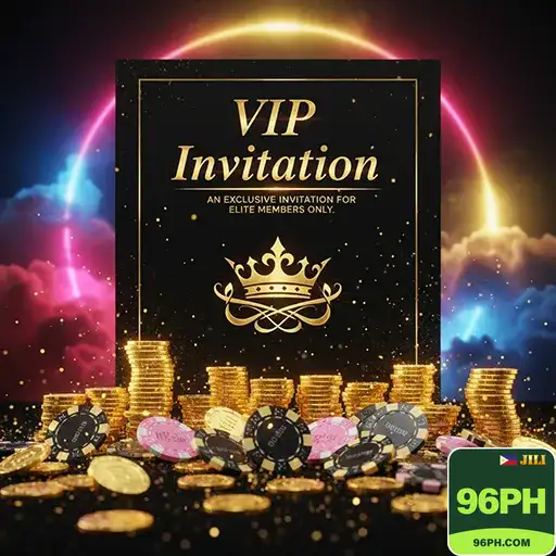 96ph VIP rewards slot game artwork image 2